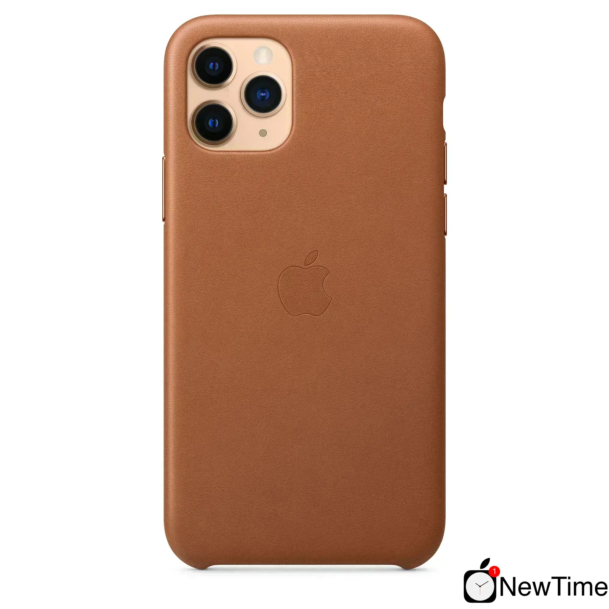 Чохол Apple iPhone 11 Pro Max Leather Case - Saddle Brown (MX0D2)