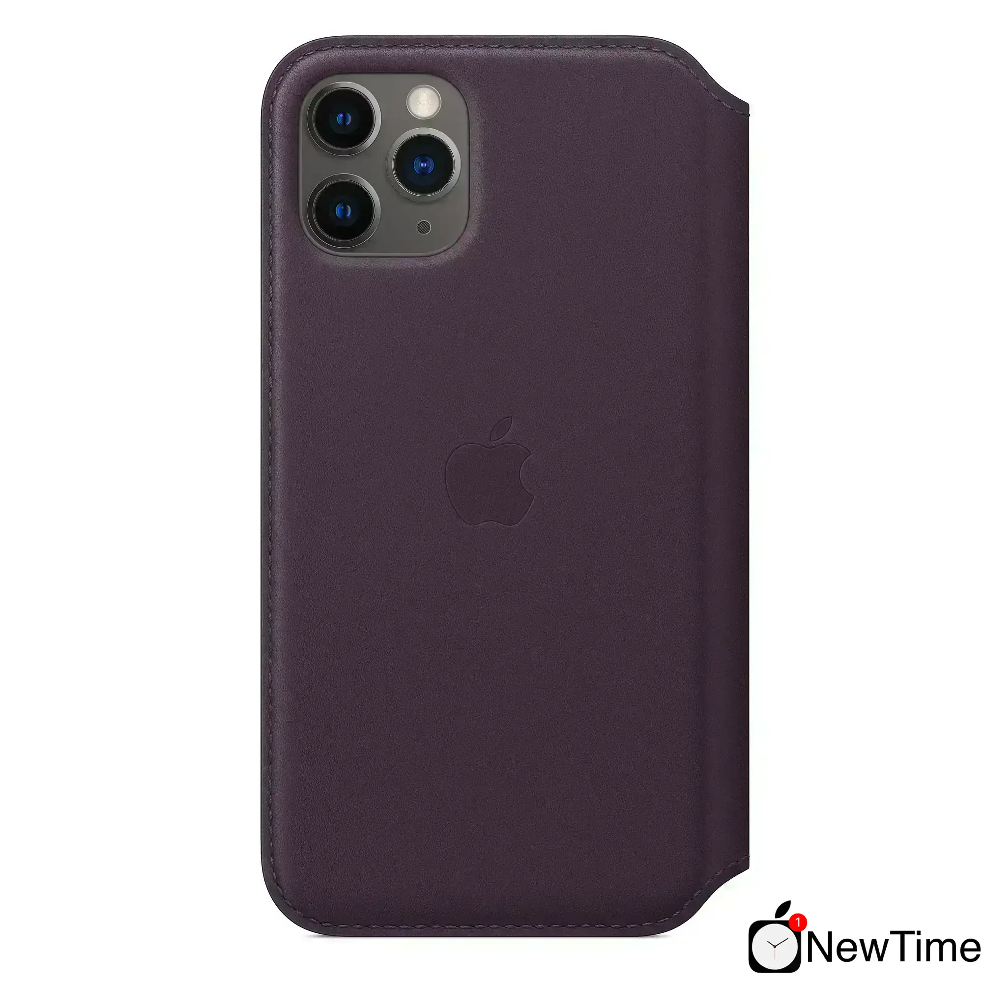 Чохол Apple iPhone 11 Pro Max Leather Folio - Aubergine (MX092)