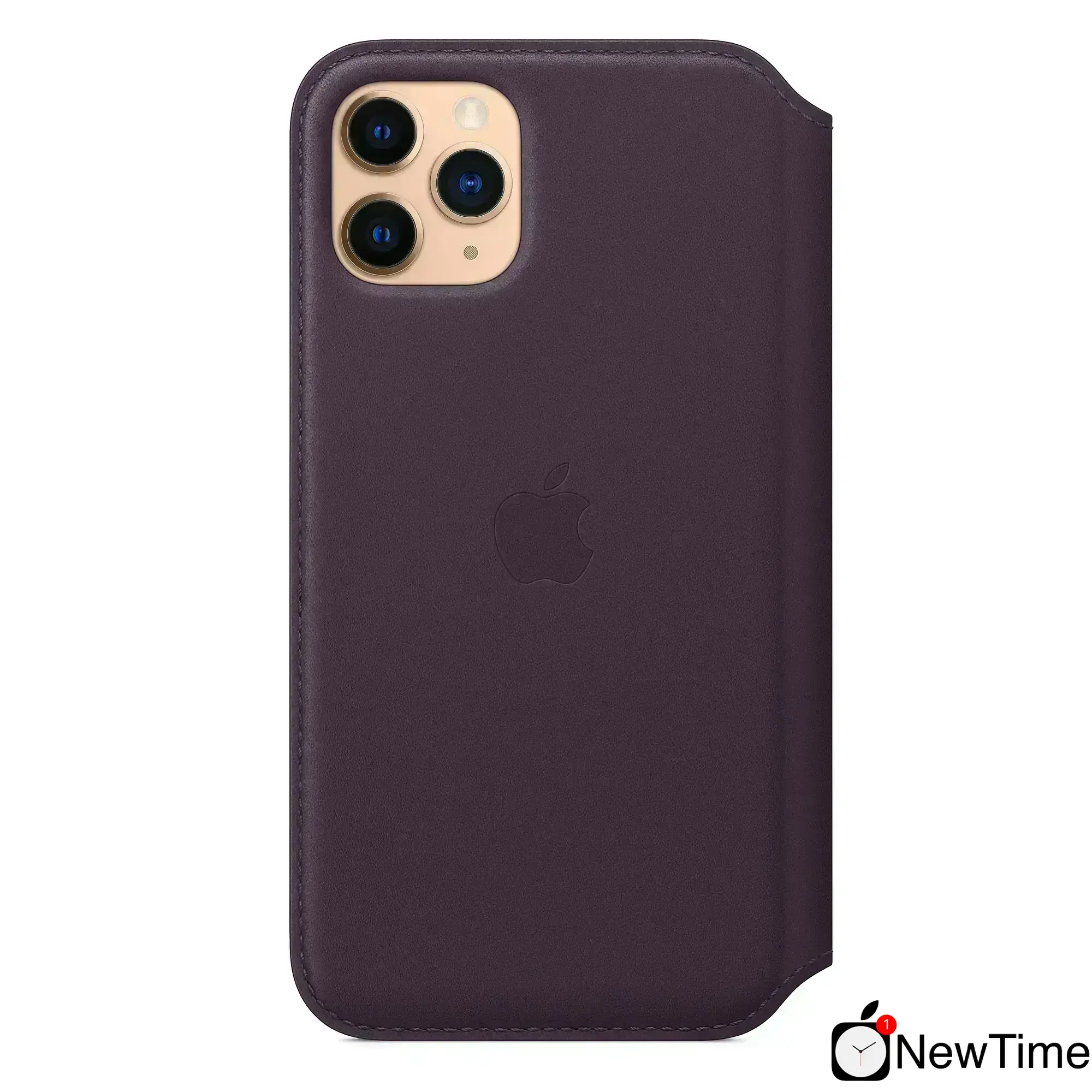 Чохол Apple iPhone 11 Pro Max Leather Folio - Aubergine (MX092)