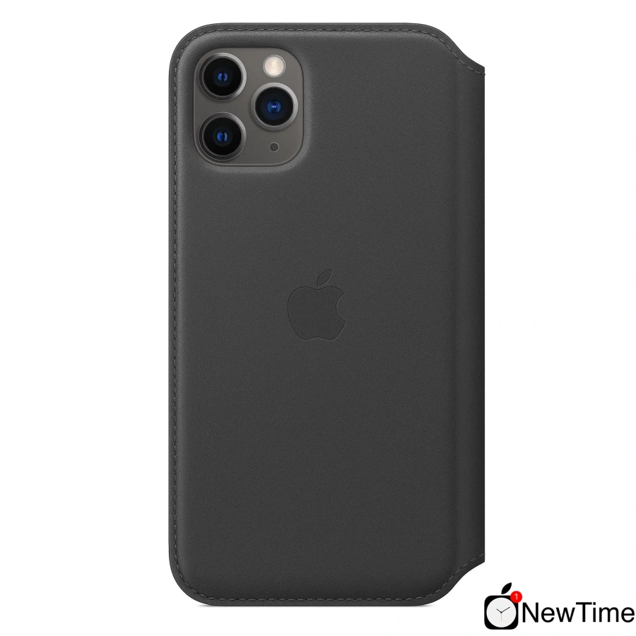 Чохол Apple iPhone 11 Pro Max Leather Folio - Black (MX082)