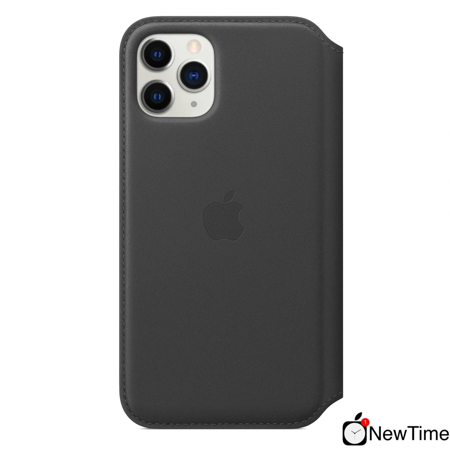 Чохол Apple iPhone 11 Pro Max Leather Folio - Black (MX082)
