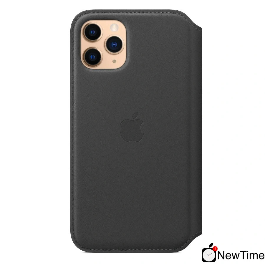 Чохол Apple iPhone 11 Pro Max Leather Folio - Black (MX082)