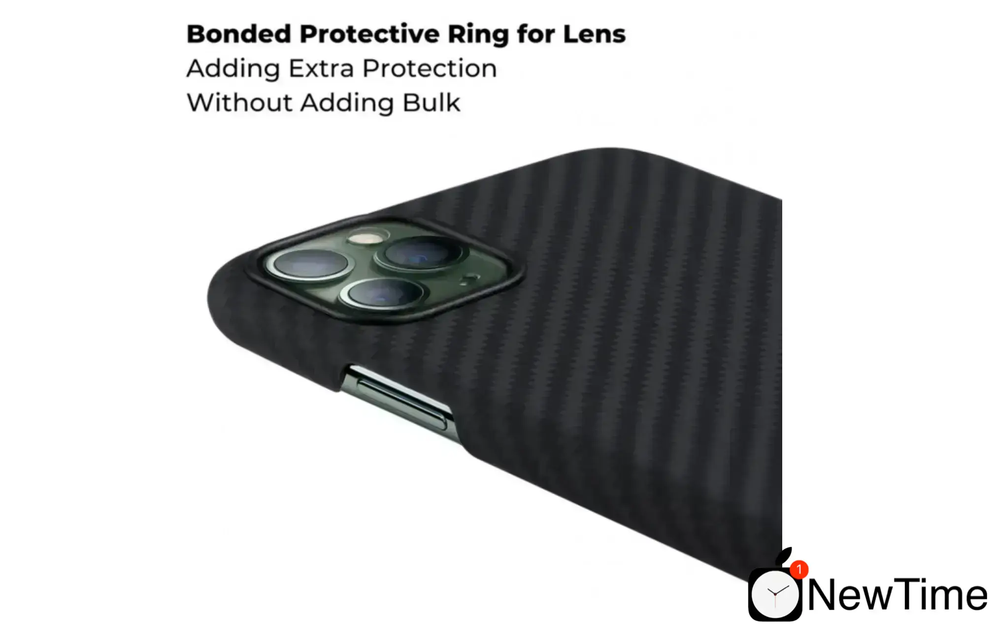 Чохол Pitaka MagEZ for iPhone 11 Pro Black/Grey (KI1101)