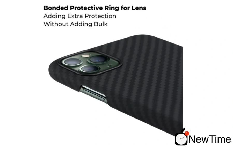 Чохол Pitaka MagEZ for iPhone 11 Pro Black/Grey (KI1101)