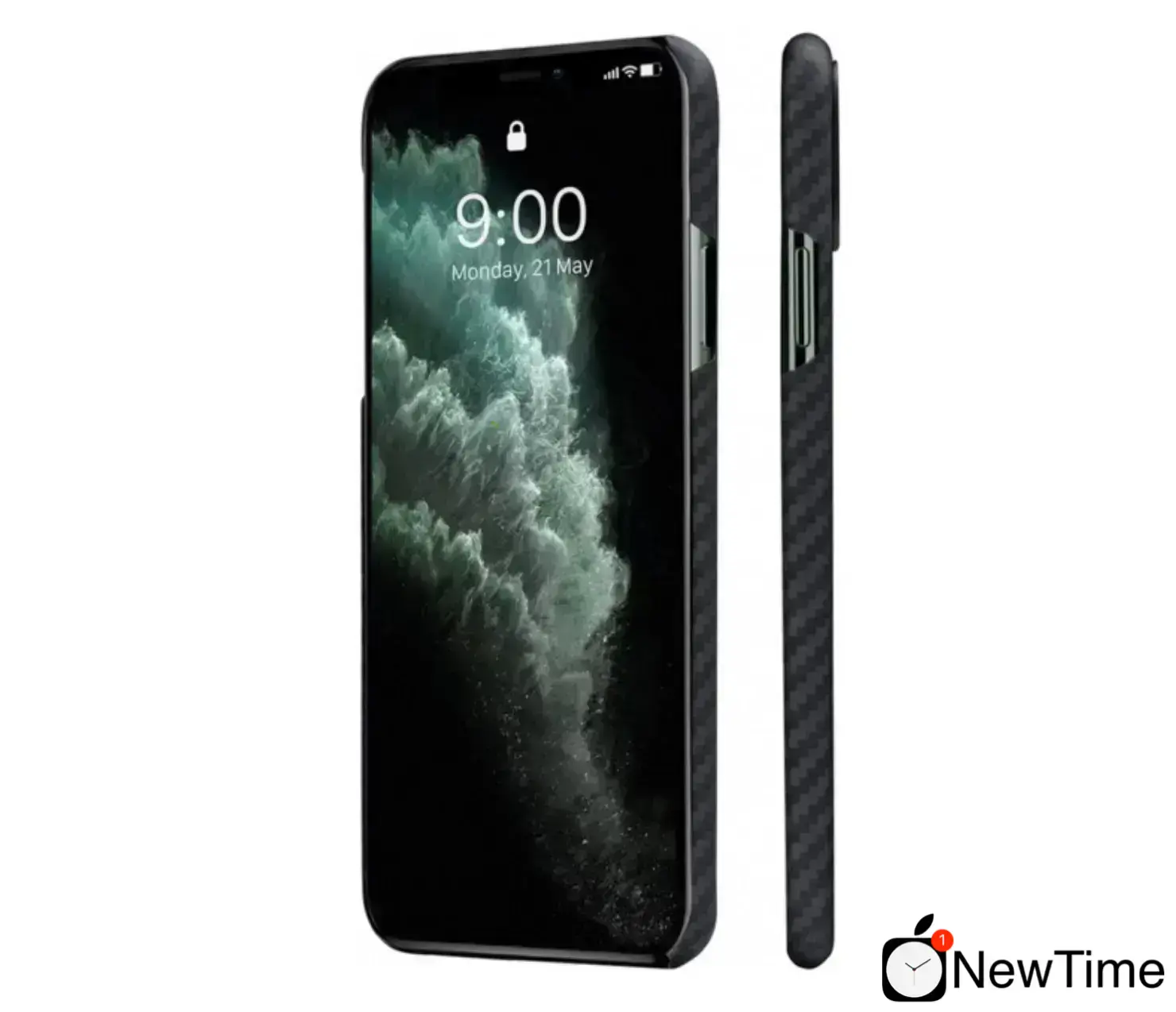 Чохол Pitaka MagEZ for iPhone 11 Pro Black/Grey (KI1101)