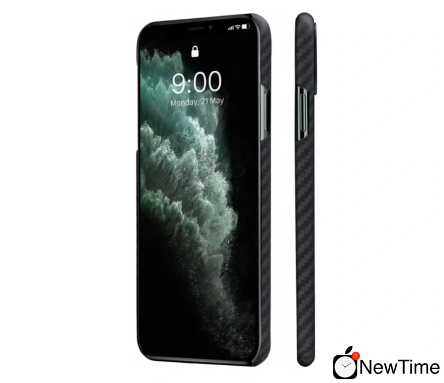 Чохол Pitaka MagEZ for iPhone 11 Pro Black/Grey (KI1101)