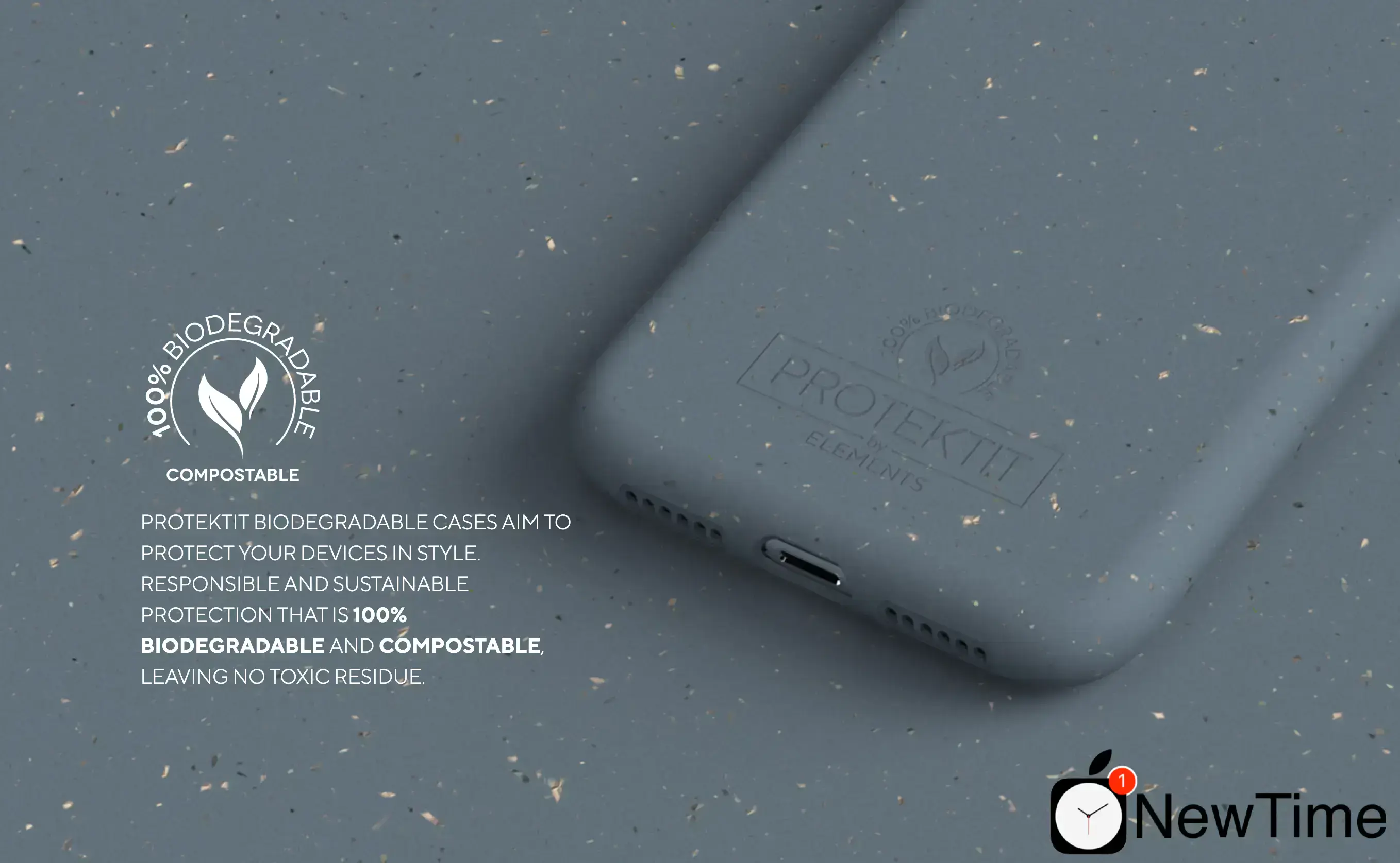 Чехол Protektit Bio Case for iPhone 11 Pro Deep Sea (PT12009)