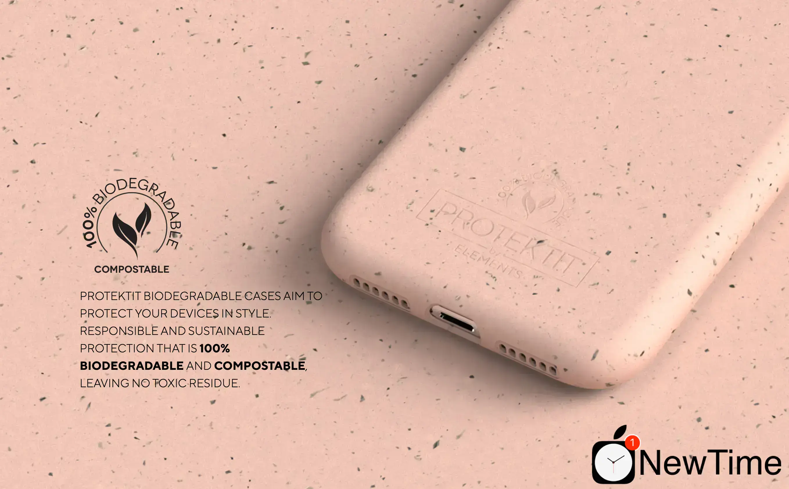 Чехол Protektit Bio Case for iPhone 11 Pro Salmon (PT12011)