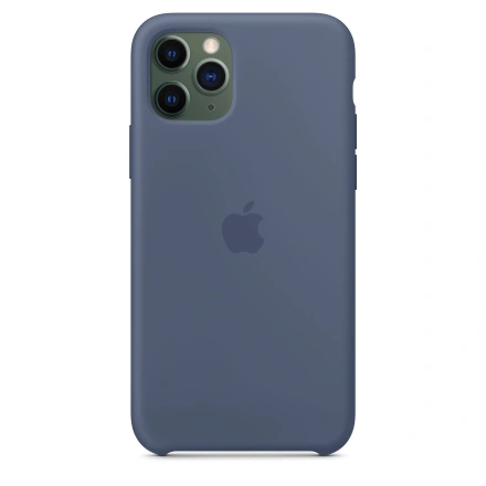 Чехол Apple iPhone 11 Pro Max Silicone Case - Alaskan Blue (MX032)