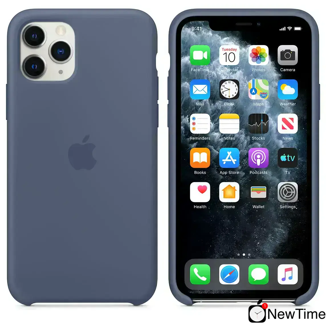 Чохол Apple iPhone 11 Pro Max Silicone Case LUX COPY - Alaskan Blue (MX032)