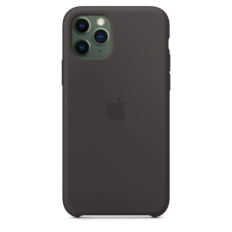 Чохол Apple iPhone 11 Pro Silicone Case - LUX COPY Black (MWYN2)