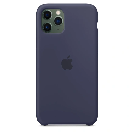 Чехол Apple iPhone 11 Pro Max Silicone Case LUX COPY  - Midnight Blue (MWYW2)