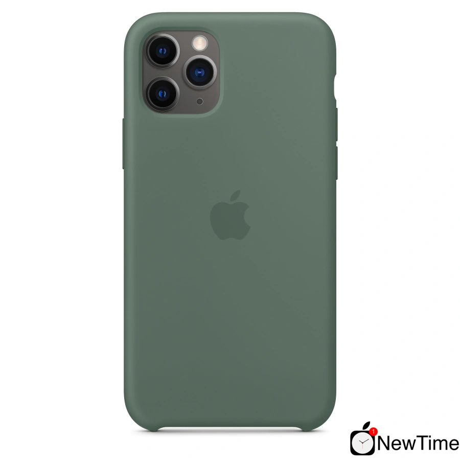 Чехол Apple iPhone 11 Pro Max Silicone Case LUX COPY - Pine Green (MX012)