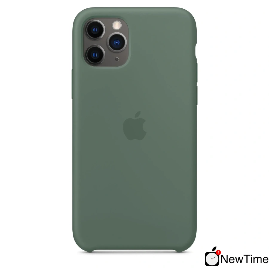 Чехол Apple iPhone 11 Pro Silicone Case LUX COPY - Pine Green (MWYP2)