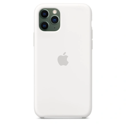 Чохол Apple iPhone 11 Pro Max Silicone Case - White (MWYX2)