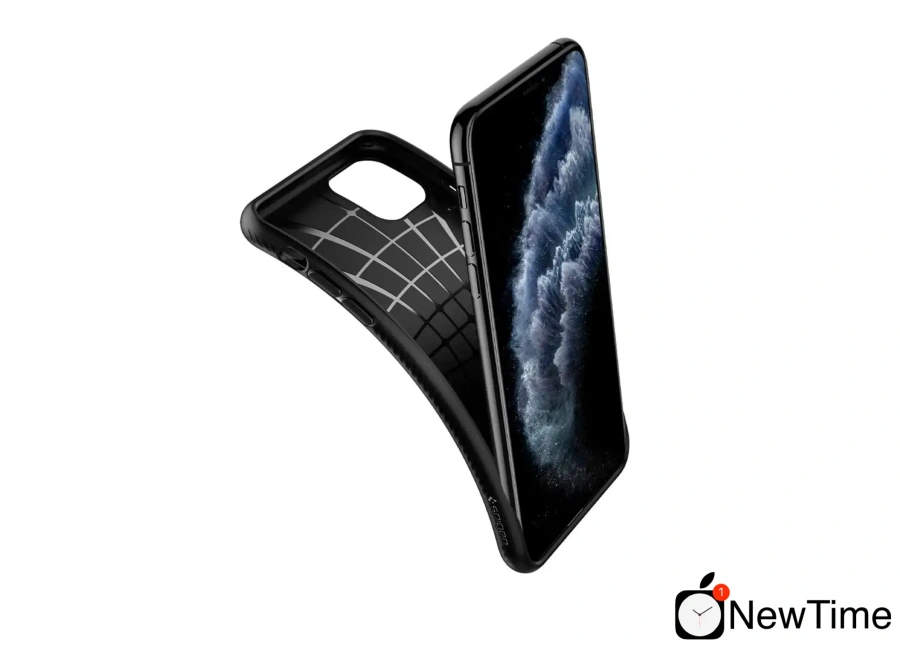 Чохол Spigen Liquid Air for iPhone 11 Pro Matte Black (077CS27232)