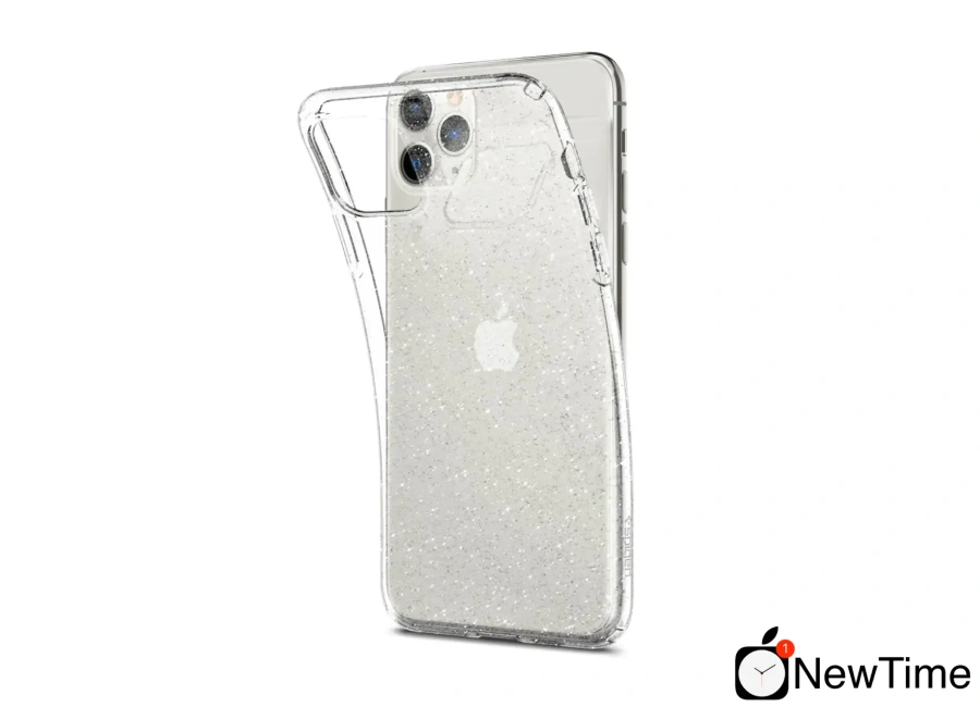 Чехол Spigen Liquid Crystal Glitter for iPhone 11 Pro Crystal Quartz (077CS27229)