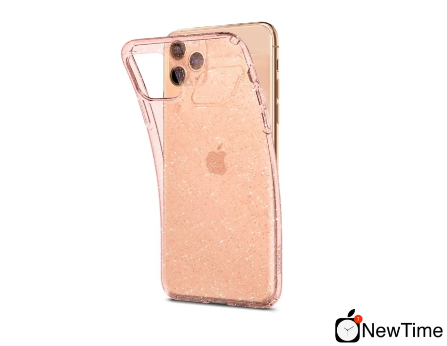 Чохол Spigen Liquid Crystal Glitter for iPhone 11 Pro Rose Quartz (077CS27230)