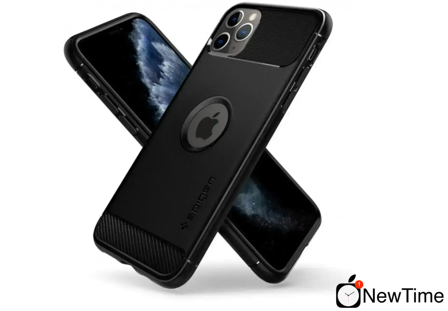 Чохол Spigen Rugged Armor for iPhone 11 Pro Matte Black (077CS27231)