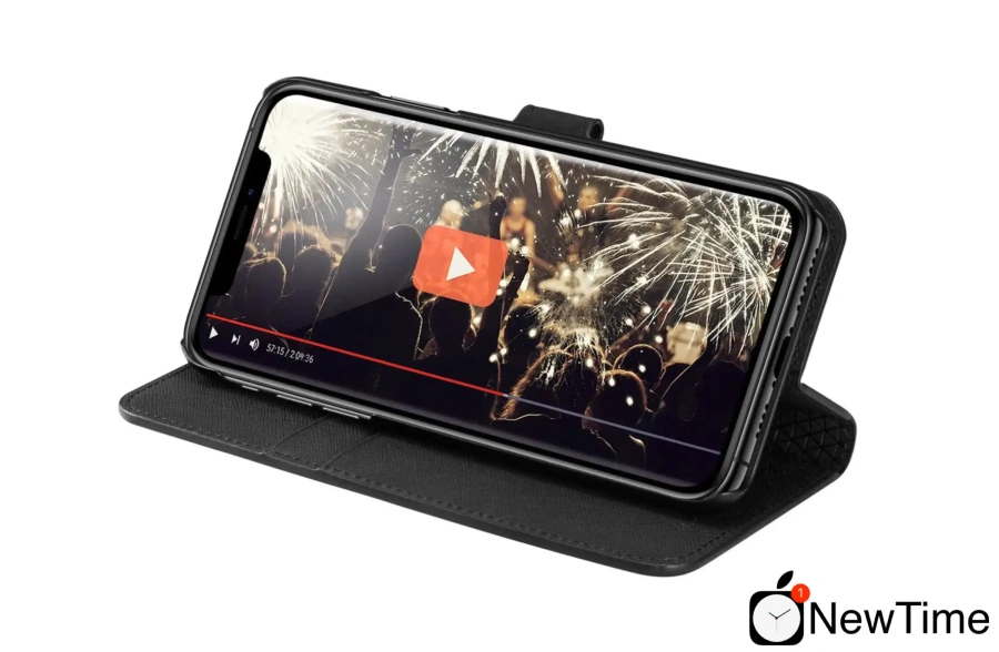 Чохол Spigen Wallet S for iPhone 11 Pro Saffiano Black (077CS27247)