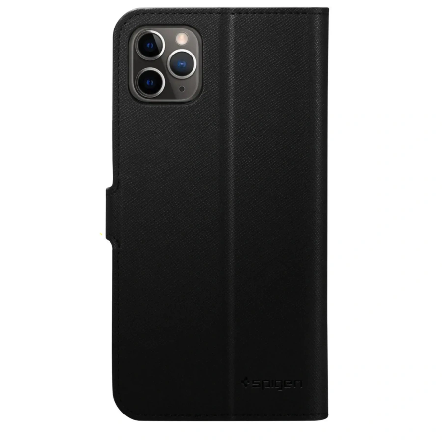 Чохол Spigen Wallet S for iPhone 11 Pro Saffiano Black (077CS27247)