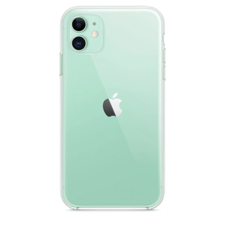 Чехол Apple iPhone 11 Silicone Case Lux Copy - Clear (MWVG2)