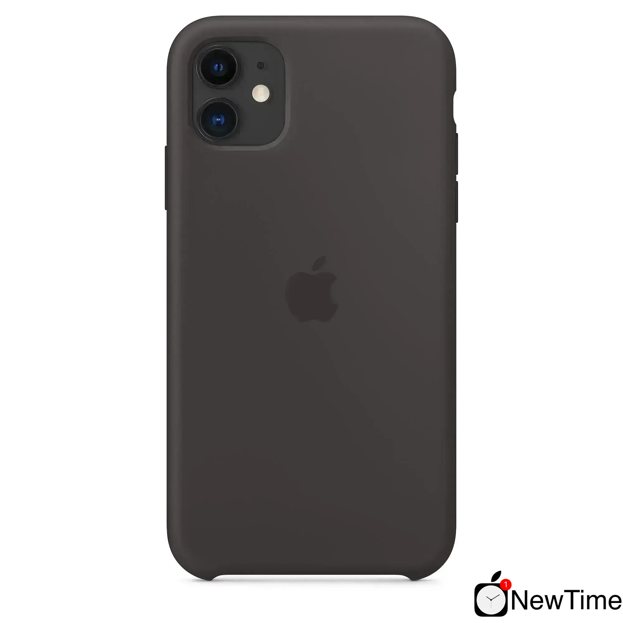 Чехол Apple iPhone 11 Silicone Case Lux Copy - Black (MWVU2)