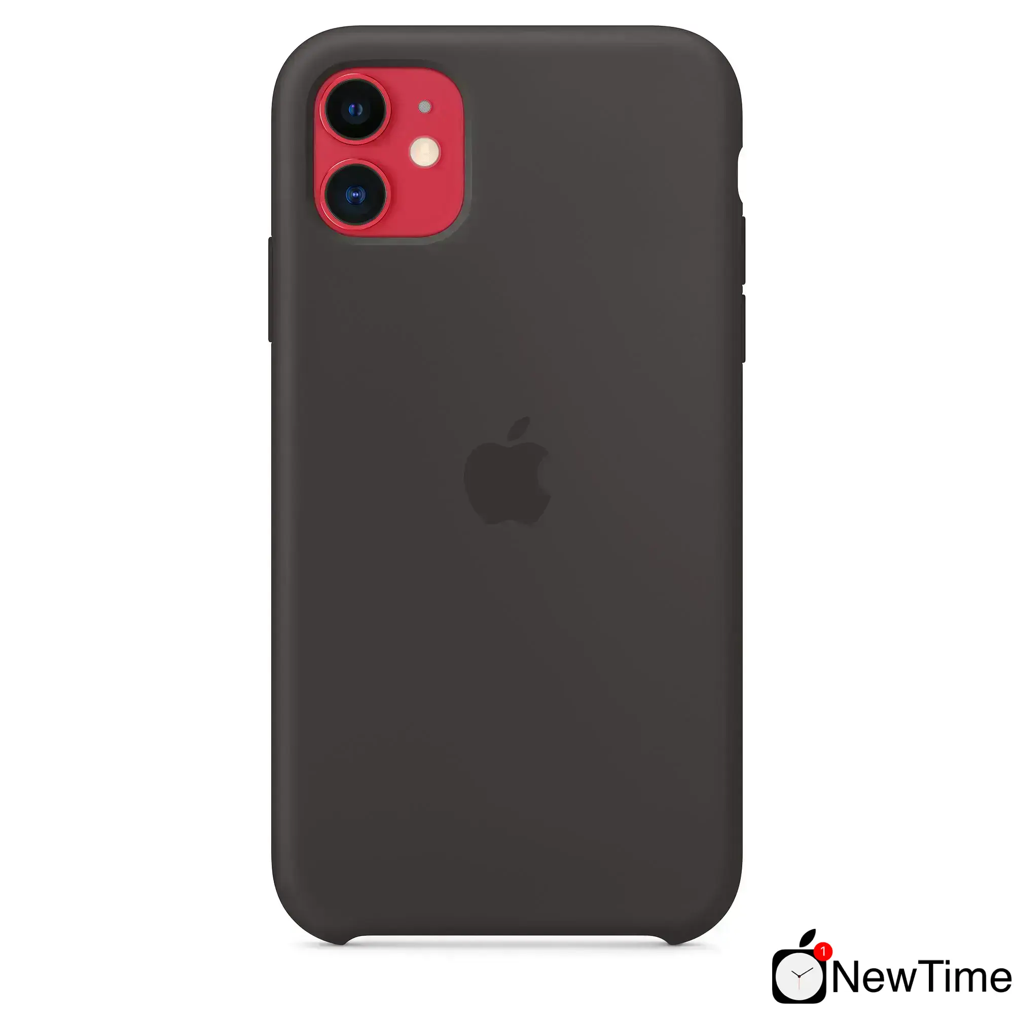 Чехол Apple iPhone 11 Silicone Case Lux Copy - Black (MWVU2)