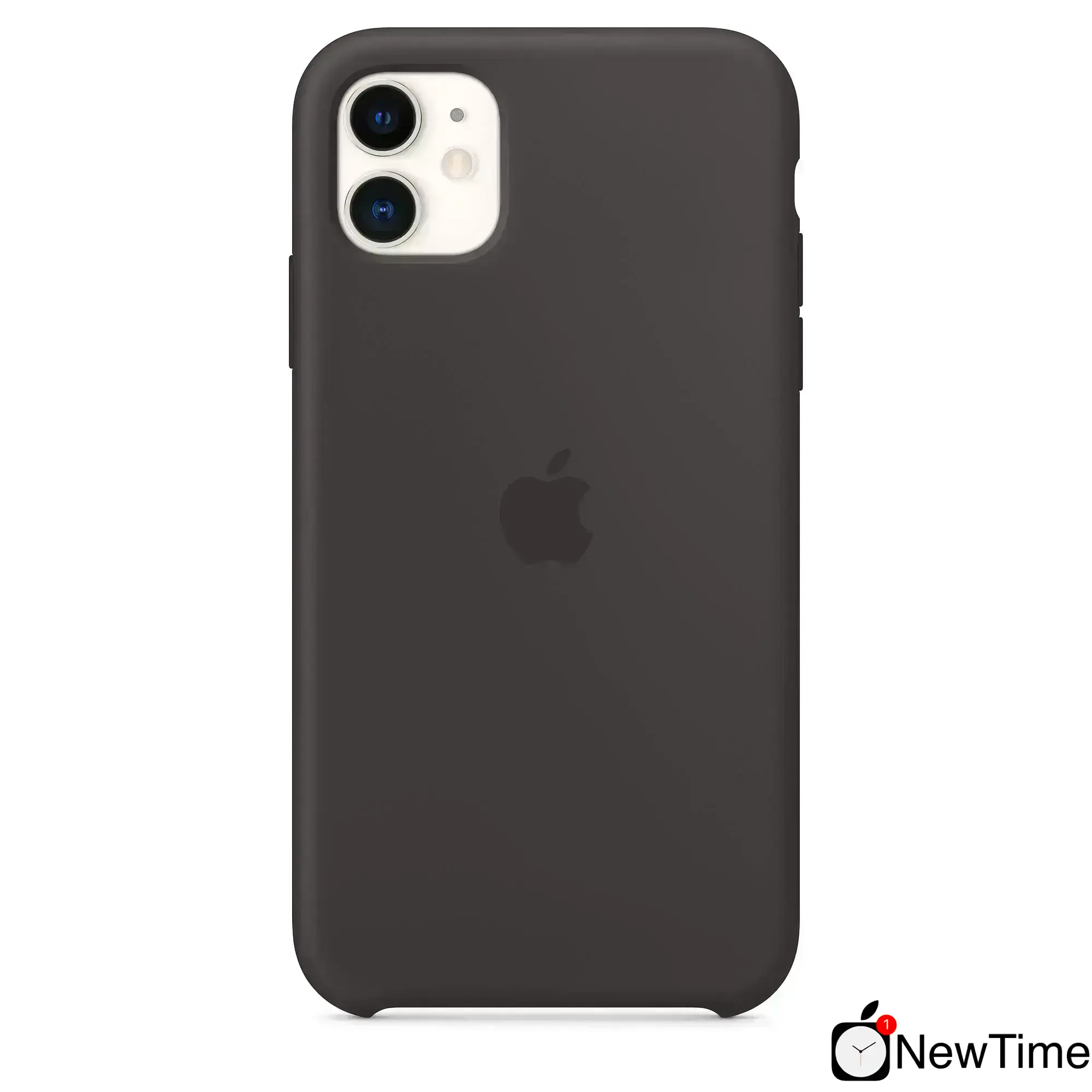 Чехол Apple iPhone 11 Silicone Case Lux Copy - Black (MWVU2)