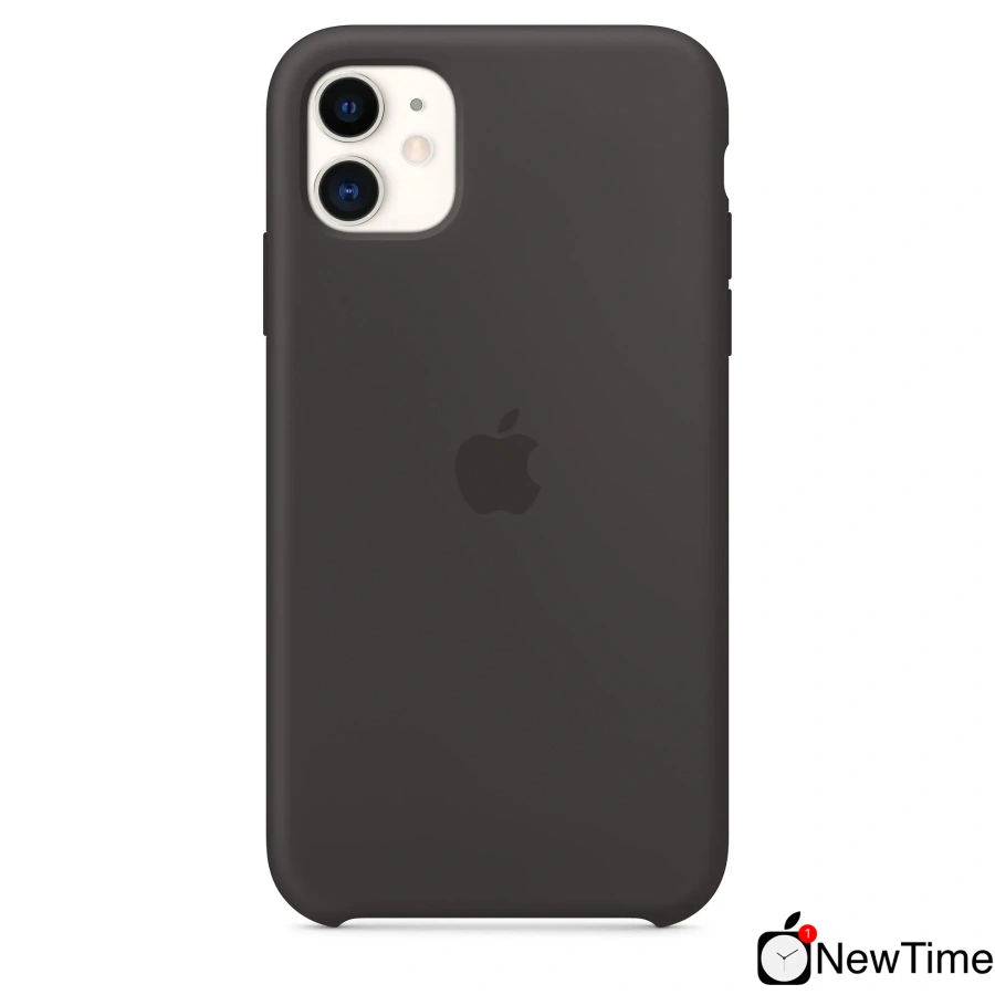 Чохол Apple iPhone 11 Silicone Case Lux Copy - Black (MWVU2)