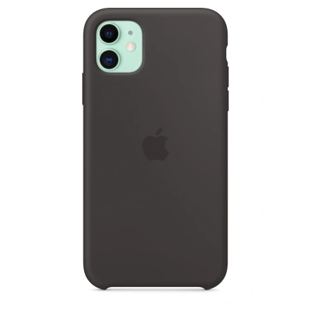 Чохол Apple iPhone 11 Silicone Case Lux Copy - Black (MWVU2)