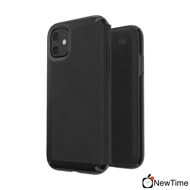 Чехол Speck iPhone 11 Presidio Folio Heathered Black/Slate Grey (SP-130018-7358)