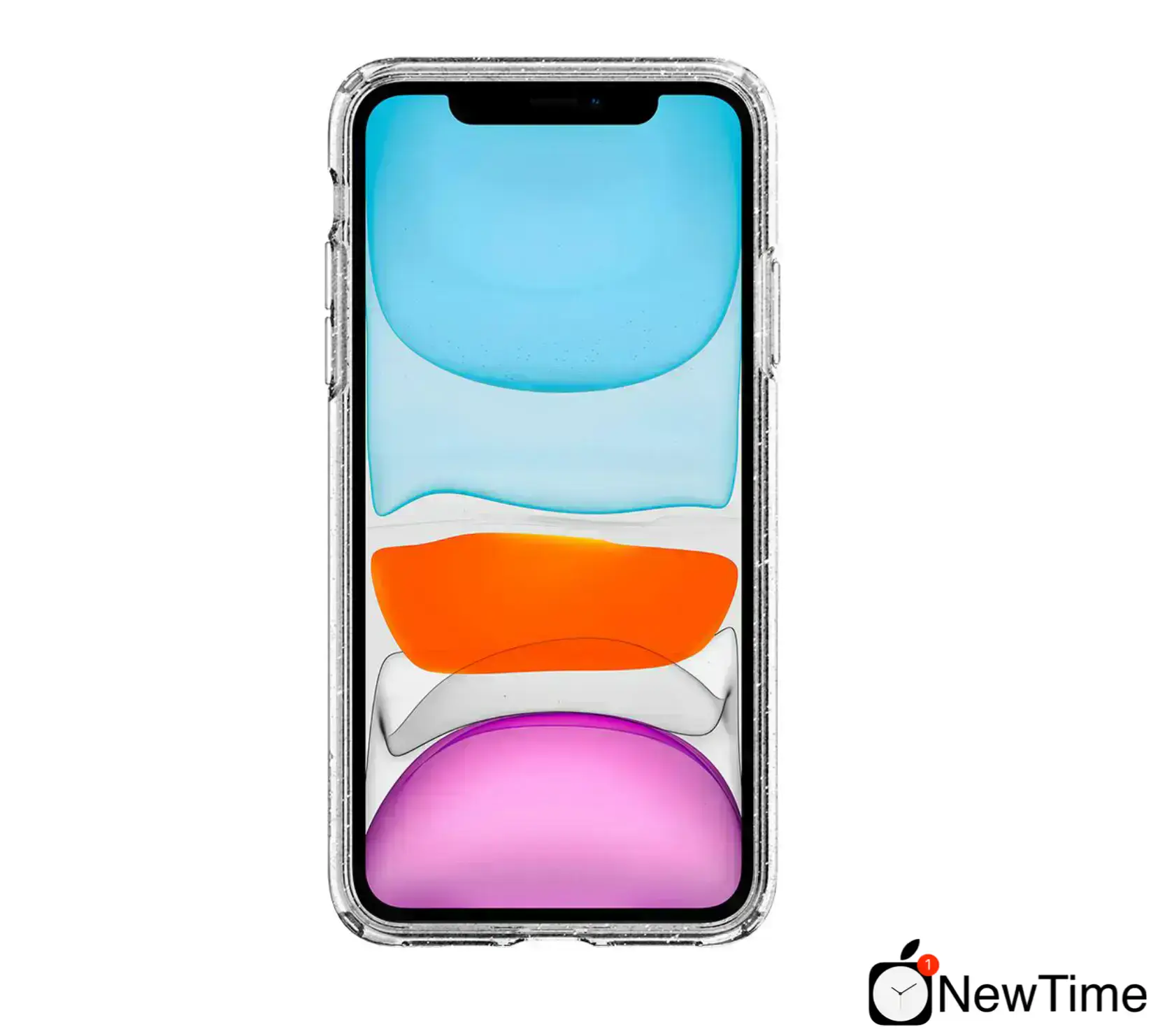 Чехол Spigen Liquid Crystal Glitter for iPhone 11 Crystal Quartz (076CS27181)