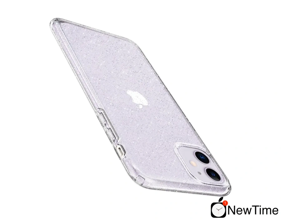 Чехол Spigen Liquid Crystal Glitter for iPhone 11 Crystal Quartz (076CS27181)
