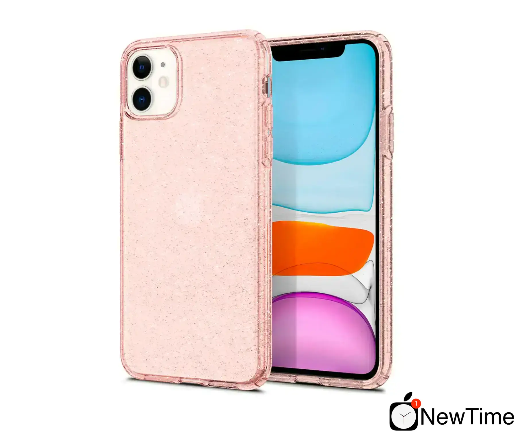 Чехол Spigen Liquid Crystal Glitter for iPhone 11 Crystal Quartz (076CS27181)