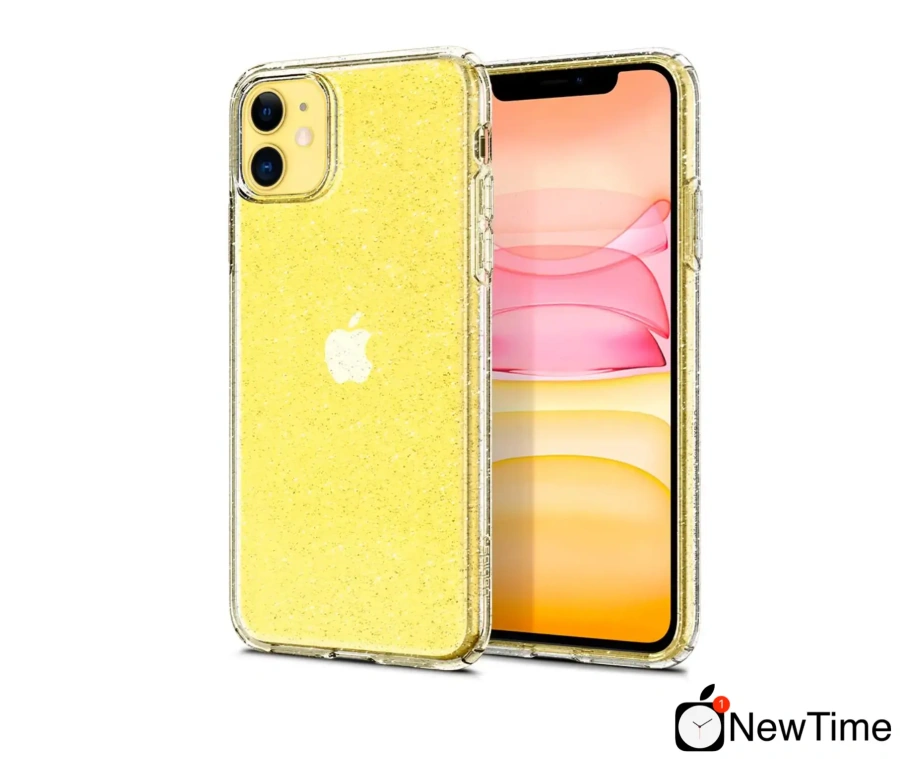 Чехол Spigen Liquid Crystal Glitter for iPhone 11 Crystal Quartz (076CS27181)