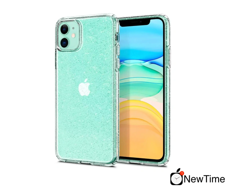 Чехол Spigen Liquid Crystal Glitter for iPhone 11 Crystal Quartz (076CS27181)