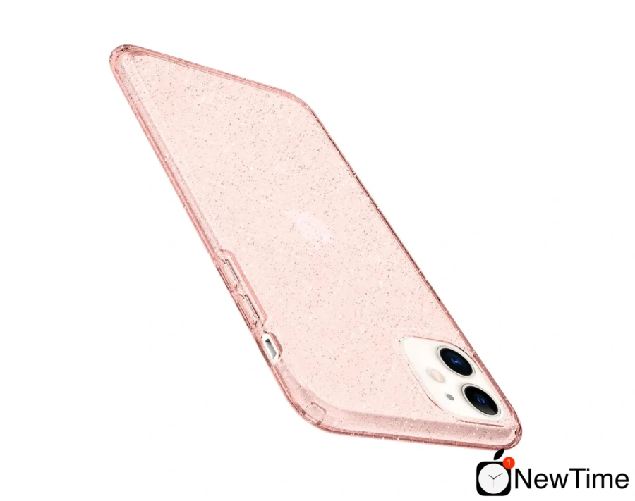 Чохол Spigen Liquid Crystal Glitter for iPhone 11 Rose Quartz (076CS27182)