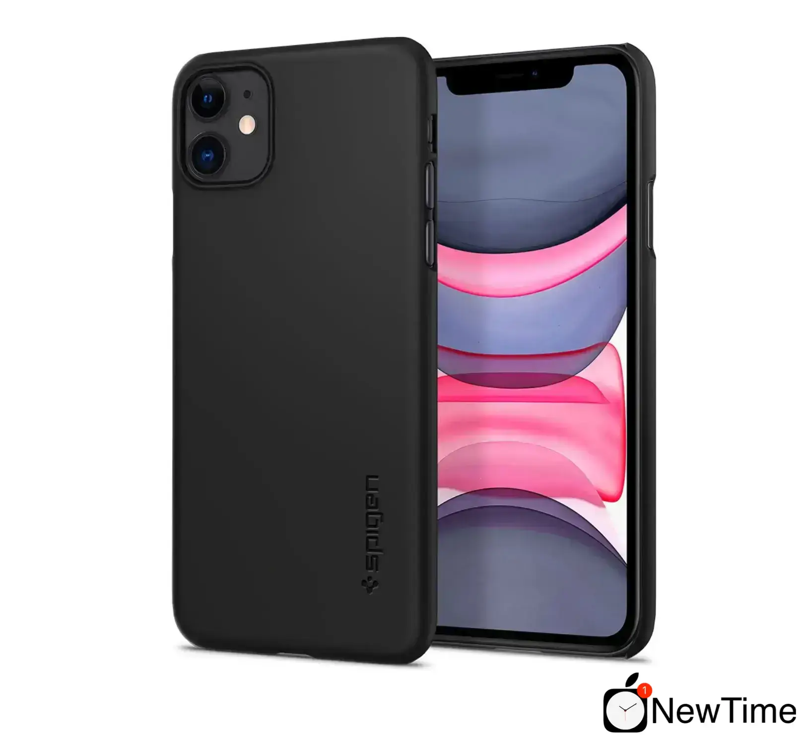 Чохол Spigen Thin Fit for iPhone 11 Black (076CS27178)