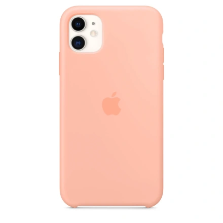 Чохол Apple iPhone 11 Silicone Case Lux Copy - Grapefruit (MWQ52)