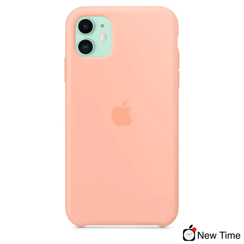 Чехол Apple iPhone 11 Silicone Case Lux Copy - Grapefruit (MWQ52)