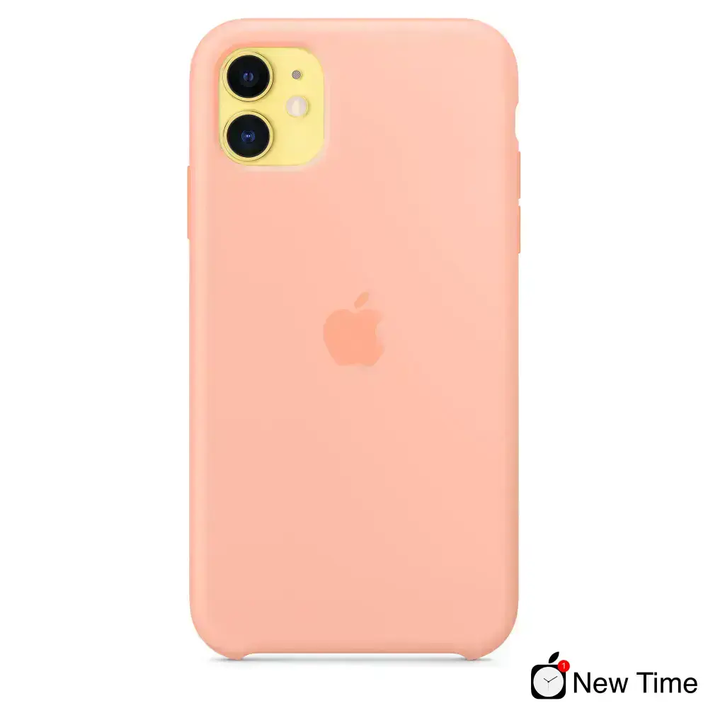 Чехол Apple iPhone 11 Silicone Case Lux Copy - Grapefruit (MWQ52)