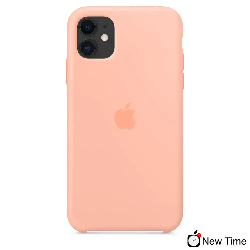 Чехол Apple iPhone 11 Silicone Case Lux Copy - Grapefruit (MWQ52)