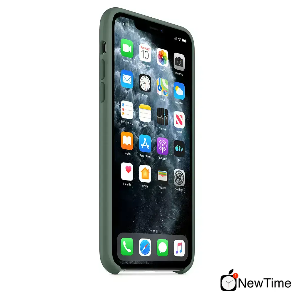 Чохол Apple iPhone 11 Silicone Case Lux Copy - Pine Green (MWY02)