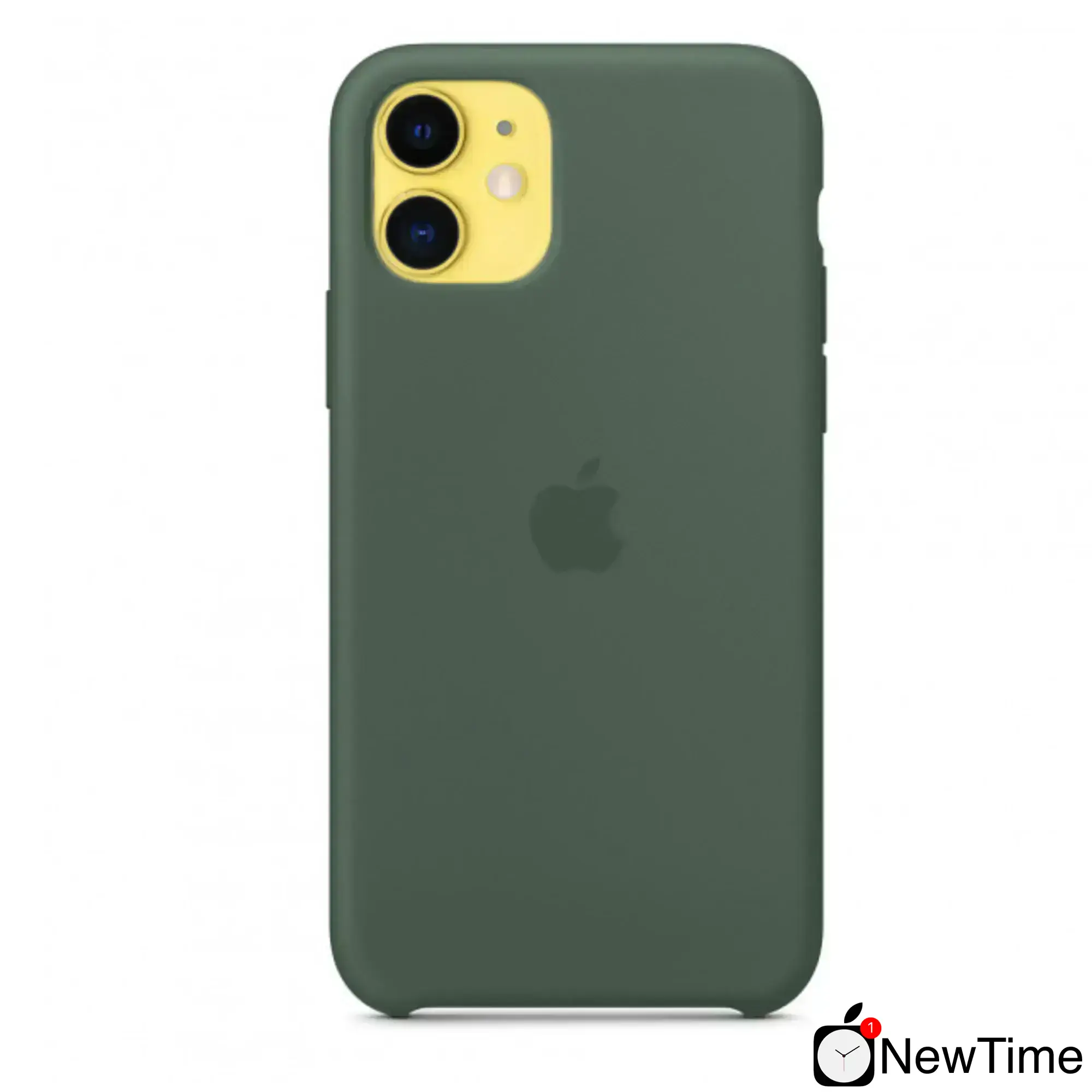 Чохол Apple iPhone 11 Silicone Case Lux Copy - Pine Green (MWY02)