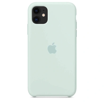 Чохол Apple iPhone 11 Silicone Case Lux Copy - Seafoam (MZCW2)
