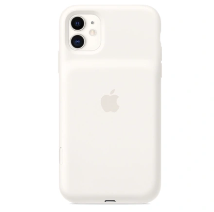 Чехол Apple iPhone 11 Smart Battery Case - Soft White (MWVJ2)