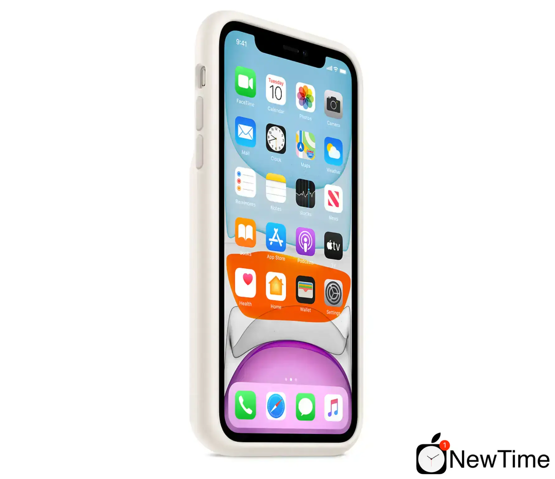 Чехол Apple iPhone 11 Smart Battery Case - Soft White (MWVJ2)