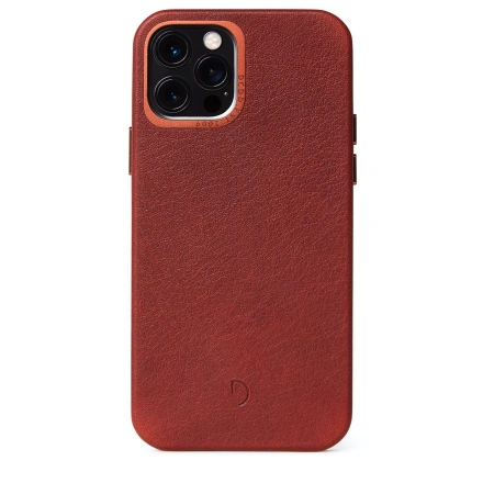 Чехол Decoded Back Cover for iPhone 12 Pro Max - Brown (D20IPO67BC2CBN)