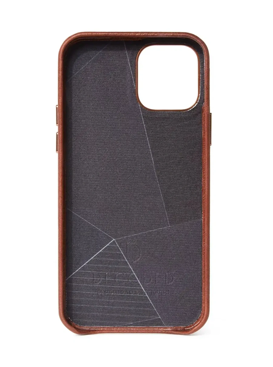 Чохол Decoded Back Cover for iPhone 12 Pro Max - Brown (D20IPO67BC2CBN)